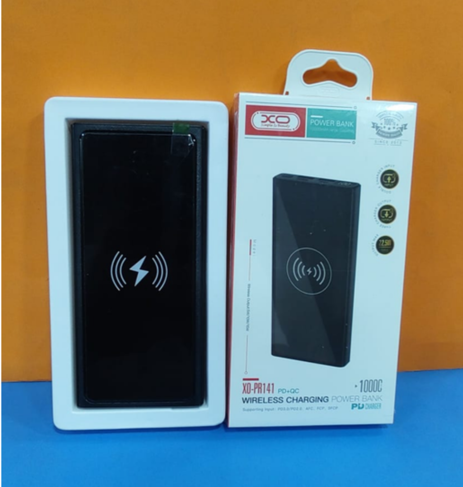 POWER BANK XO-PR141 10,000 mAh INALAMBRICO