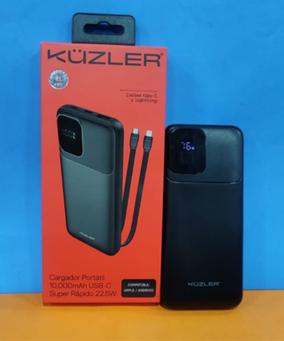 POWER BANK KUZLER 106N 10,000 mAh