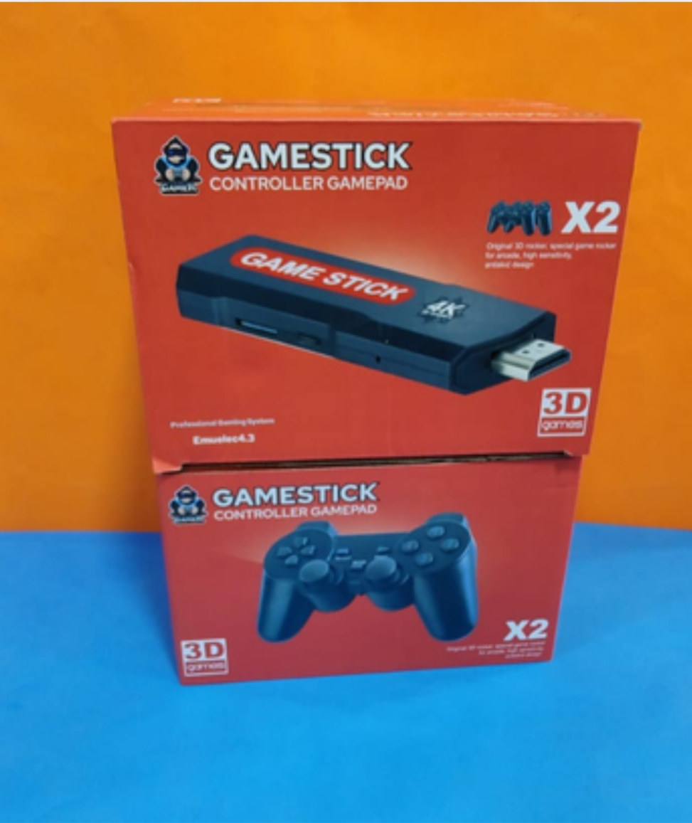 JUEGOS PARA TV GAMESTICK X2 RECARGABLE