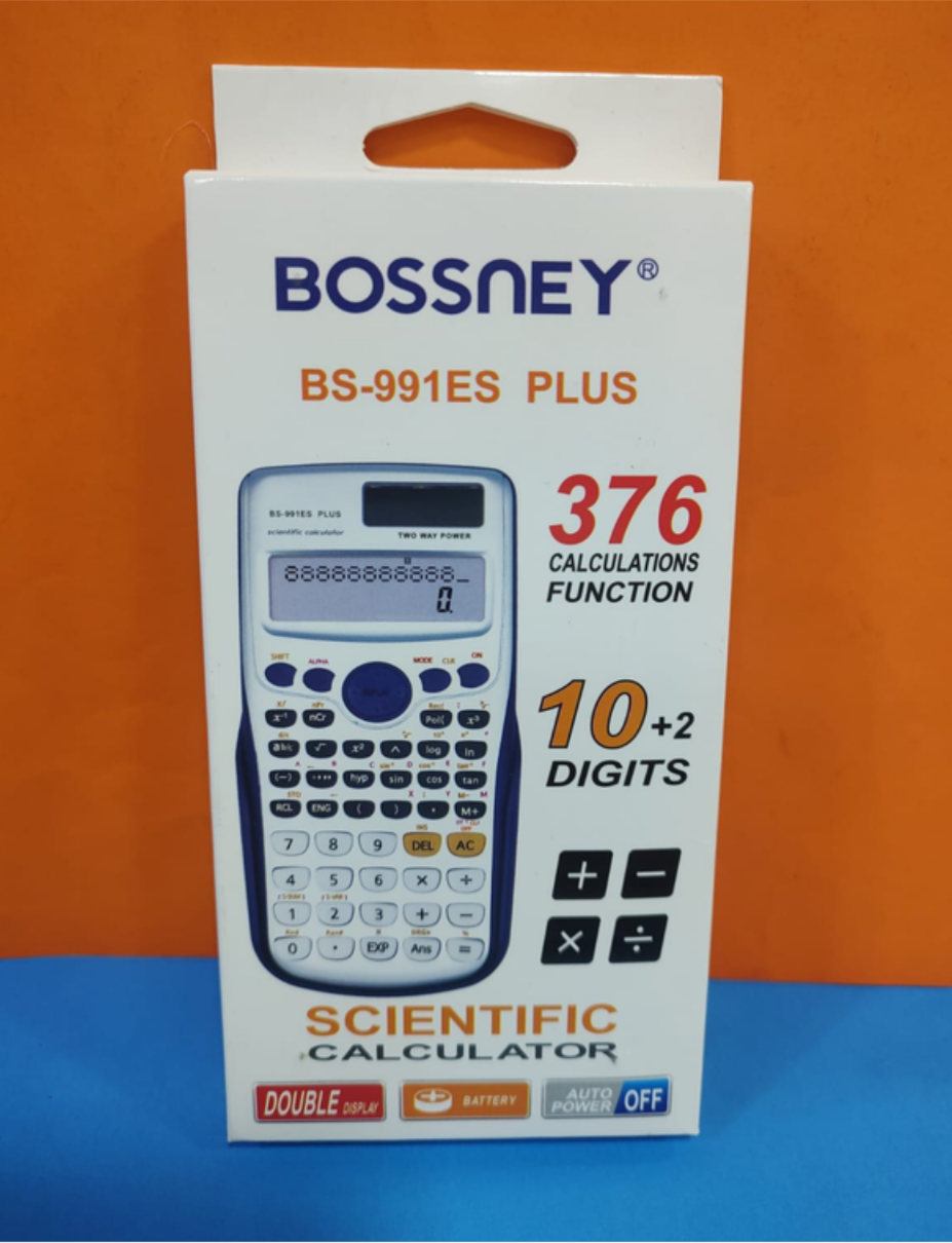 CALCULADORA BOSSNEY 376 FUNCIONES