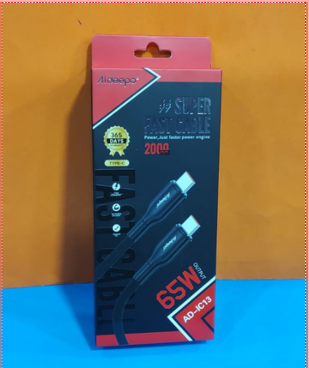 CABLE ALDEEPO PD 2MT 65W AD-IC13