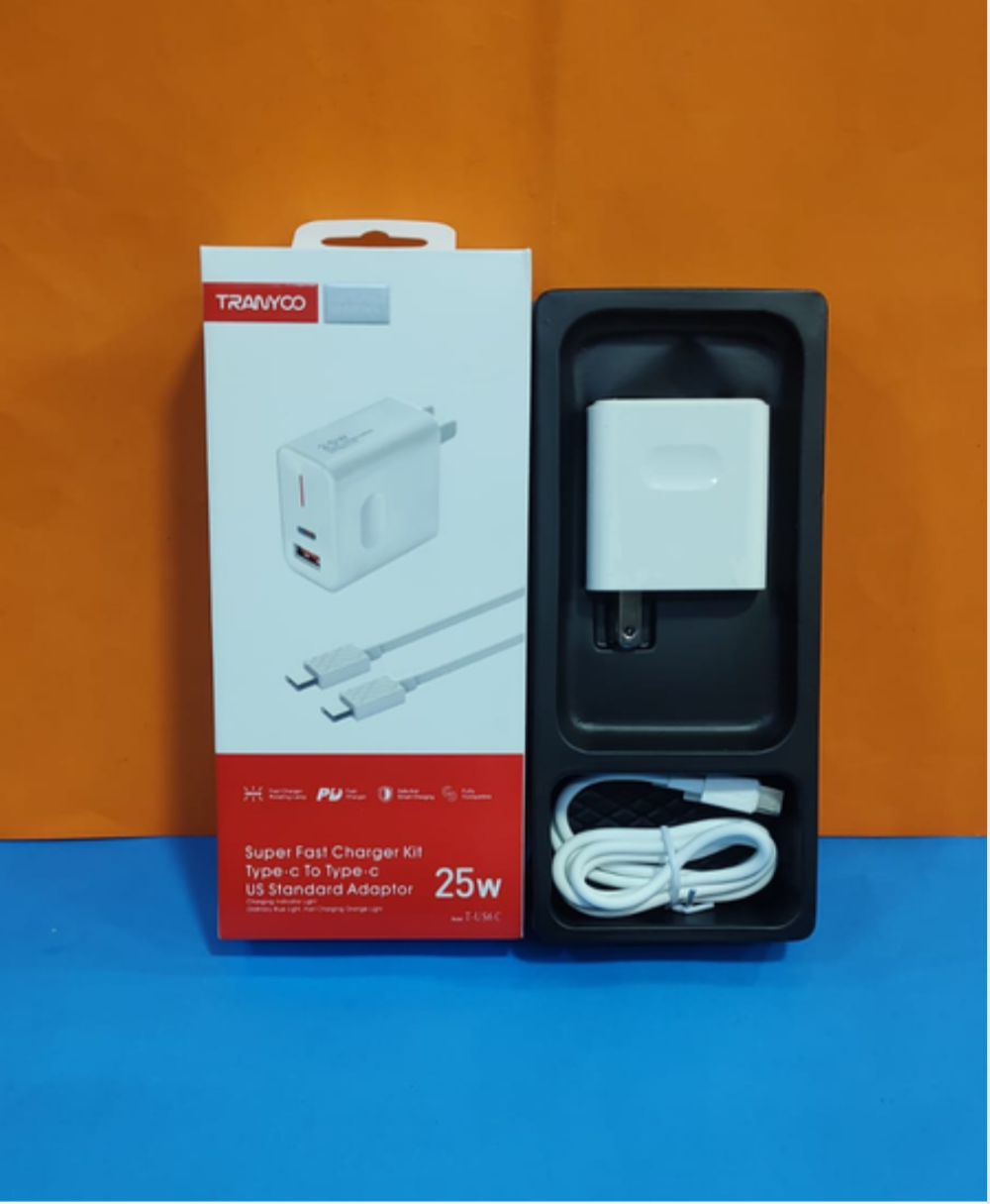 CARGADOR TRANYOO PD/USB US6C 25W