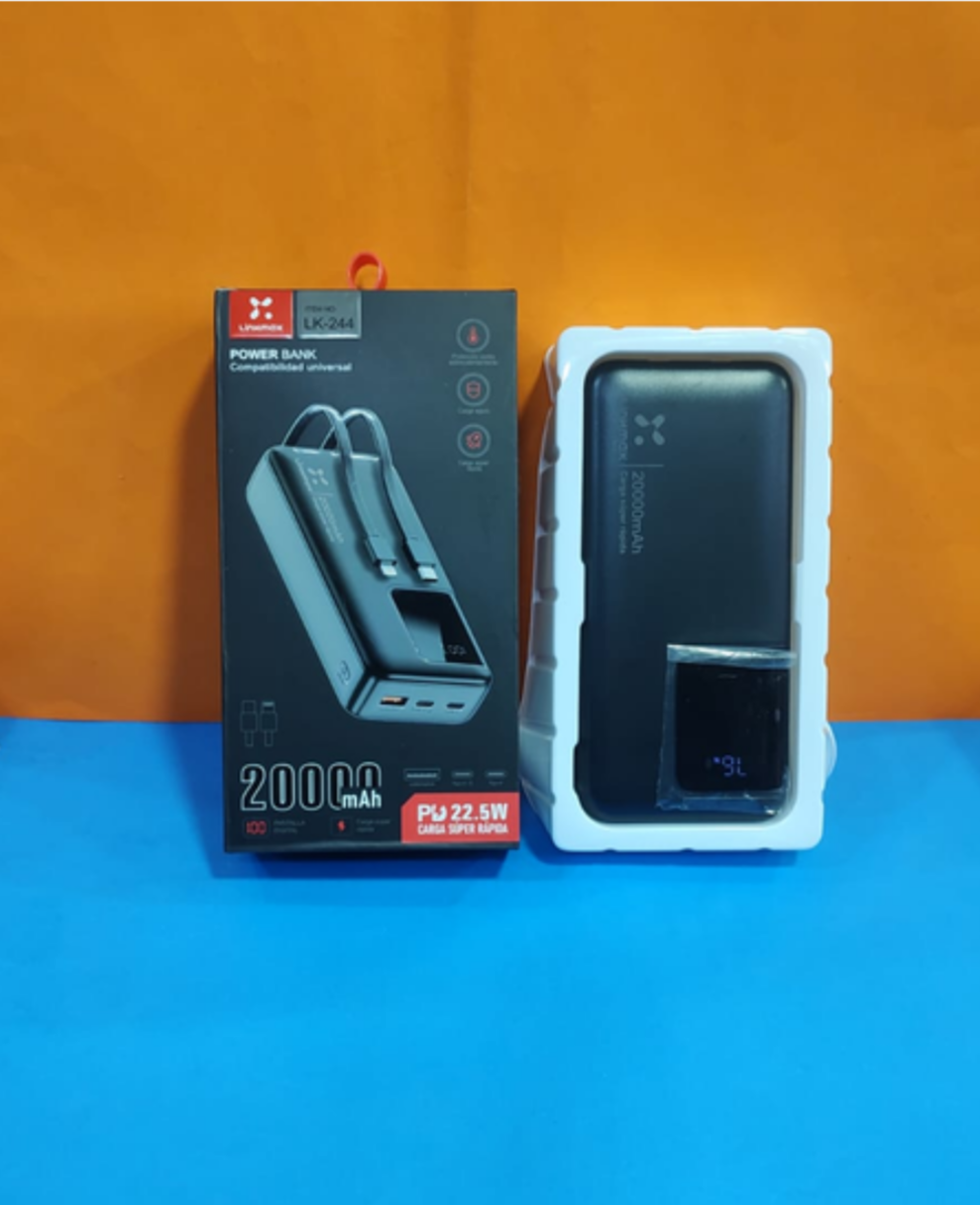 POWER BANK LINKMAX 20,000 MAH LK-244