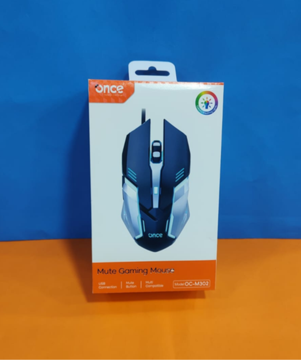 MOUSE GAMER ONCE OC-M302