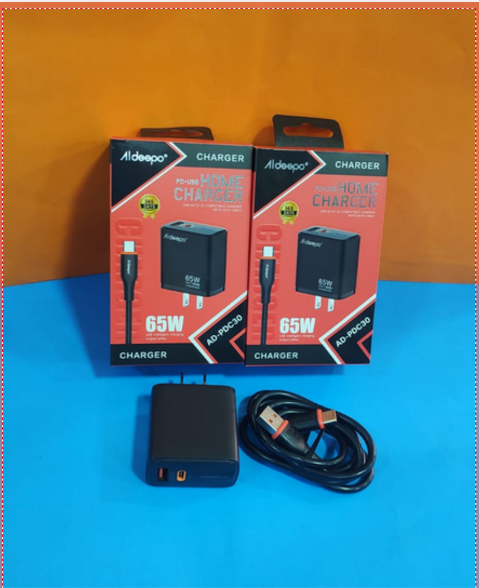 CARGADOR ALDEEPO 65W AD-PDC30