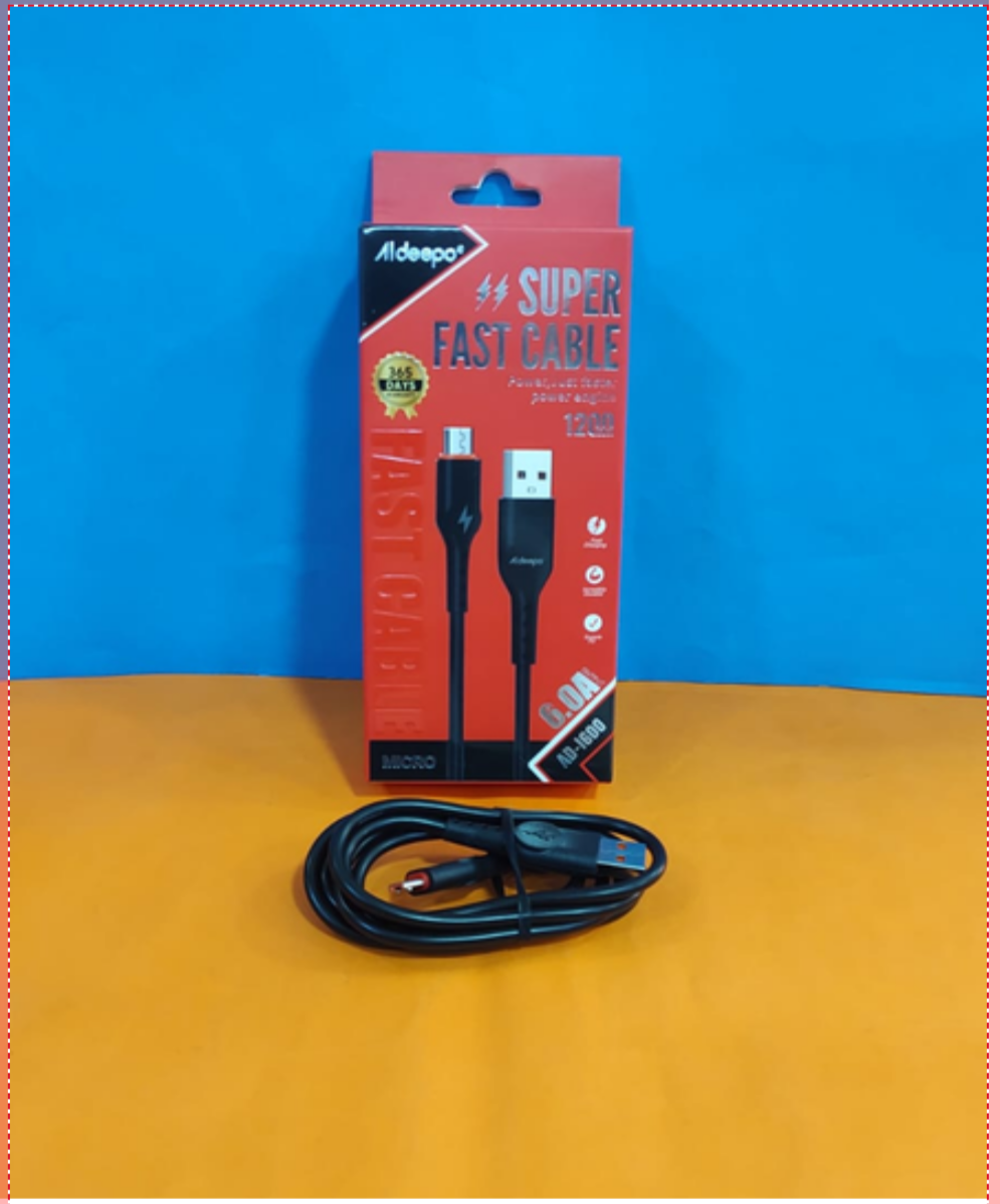 CABLE USB V8 ALDEEPO AD-I600 6.0A