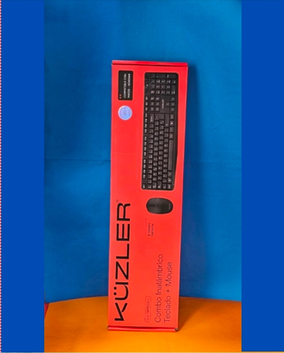 TECLADO + MOUSE INALAMBRICO KUZLER TAPMICE-1