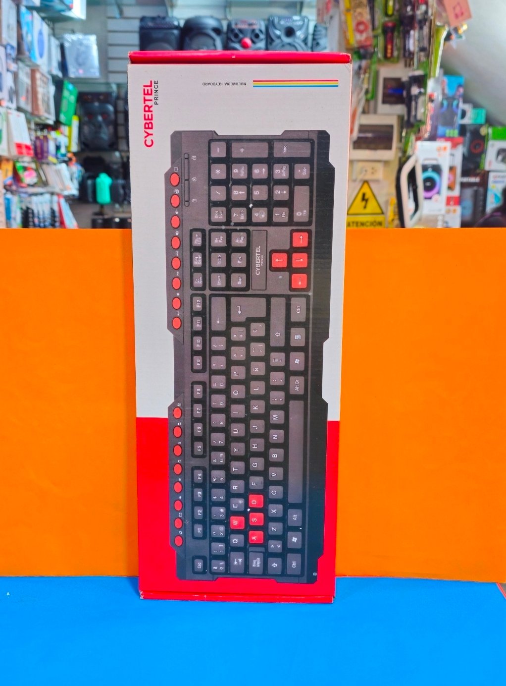 TECLADO PARA PC CYBERTEL PRINCE CYB K212+