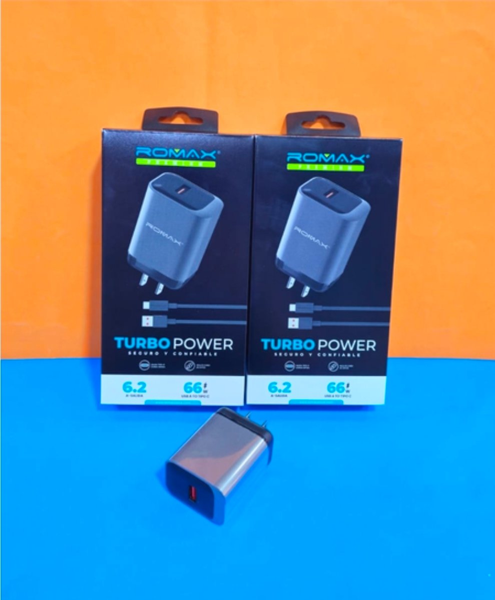 CARGADOR ROMAX C 66W TCC0592