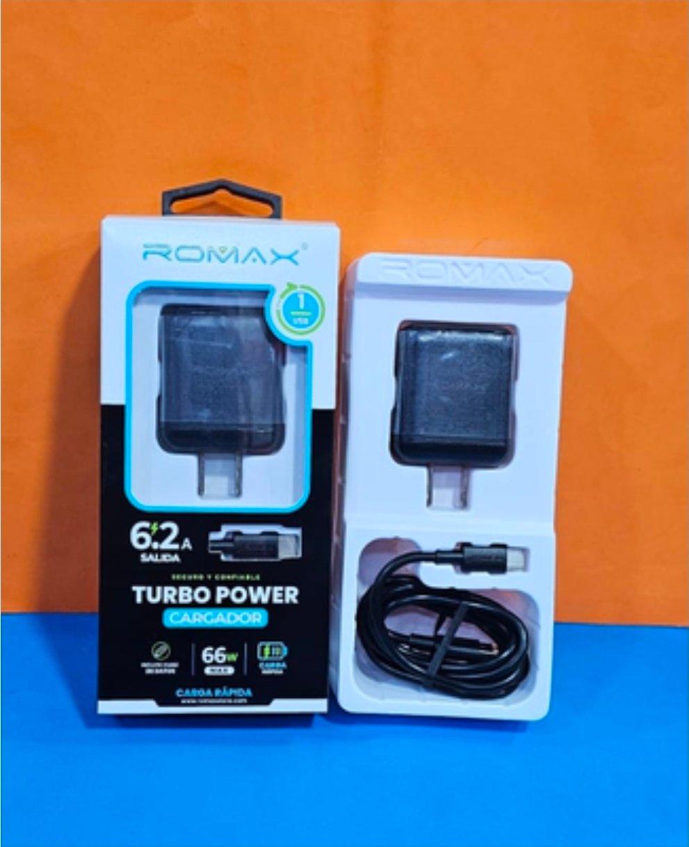 CARGADOR ROMAX C 66W TCC0456
