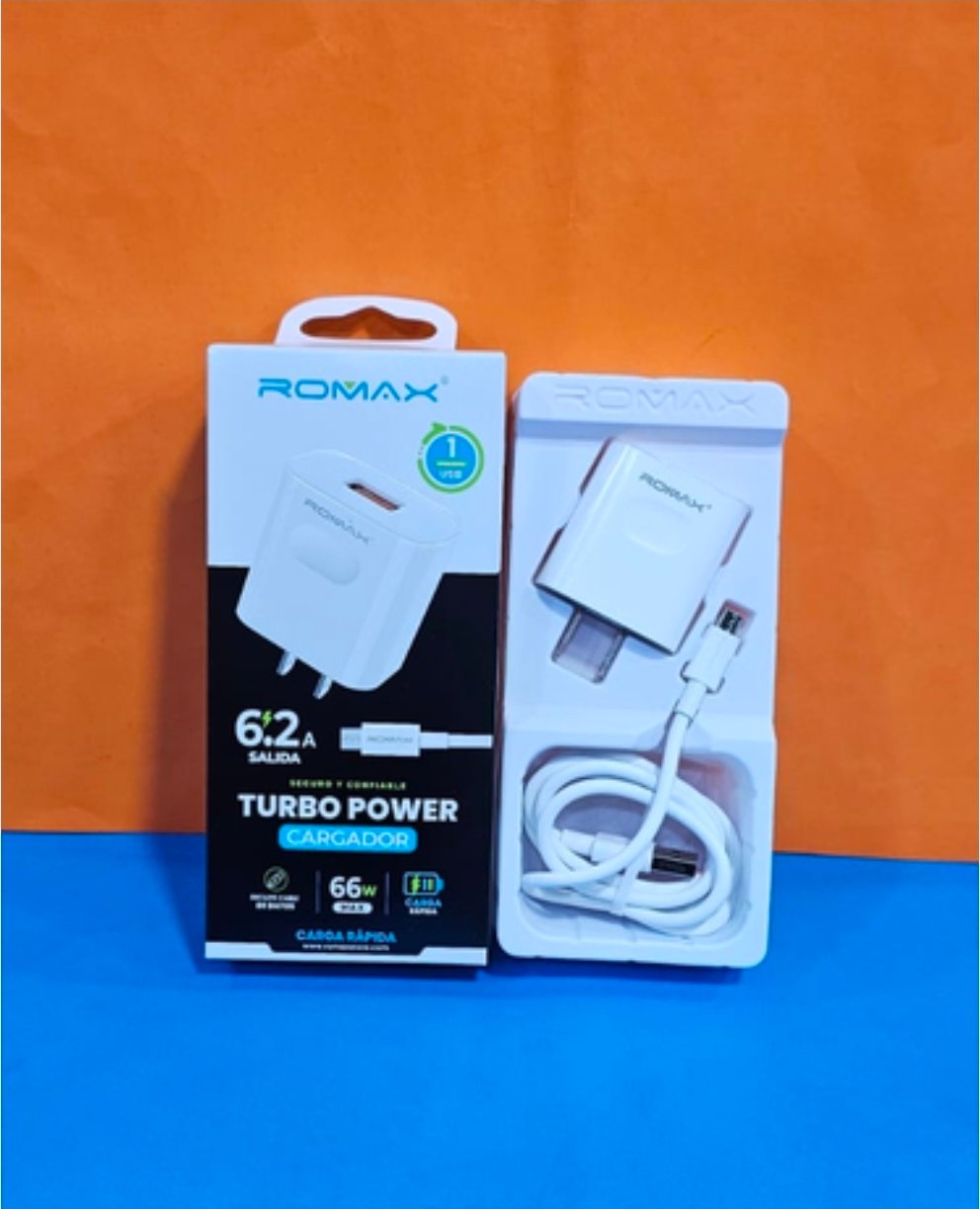 CARGADOR ROMAX C 60W TCC0604