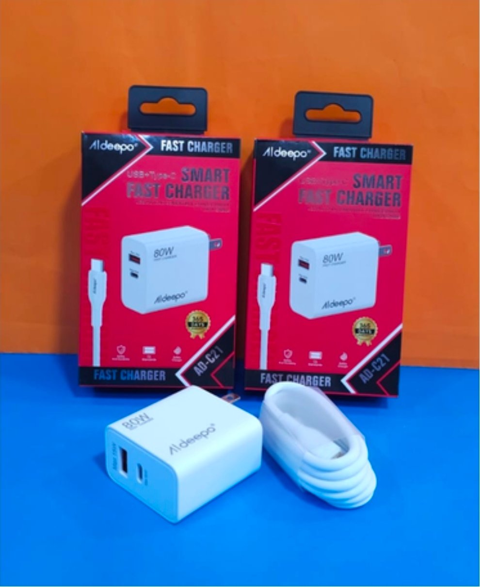 CARGADOR ALDEEPO C 80W AD-C21