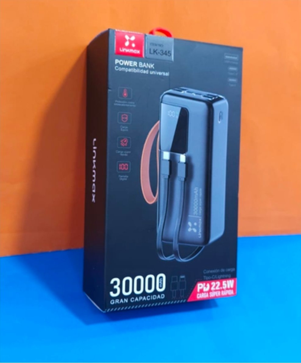 POWER BANK LINKMAX 30,000 MAH  LK-345