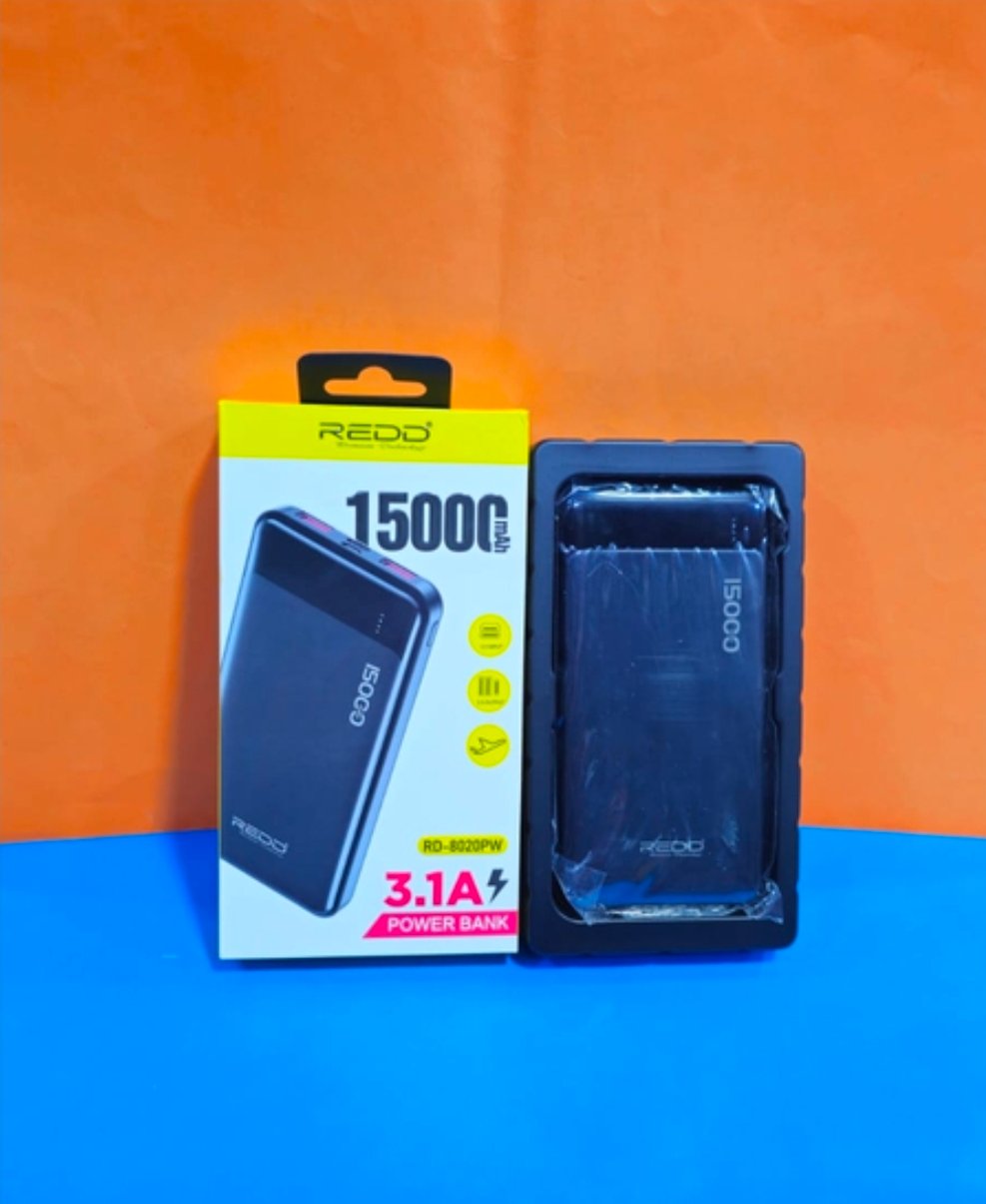POWER BANK REDD 15,000 MAH 8020PW