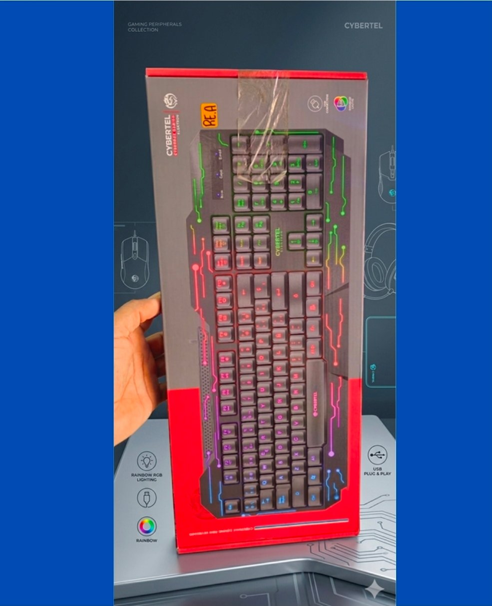 TECLADO GAMER CYBERTEL ELEXTROM