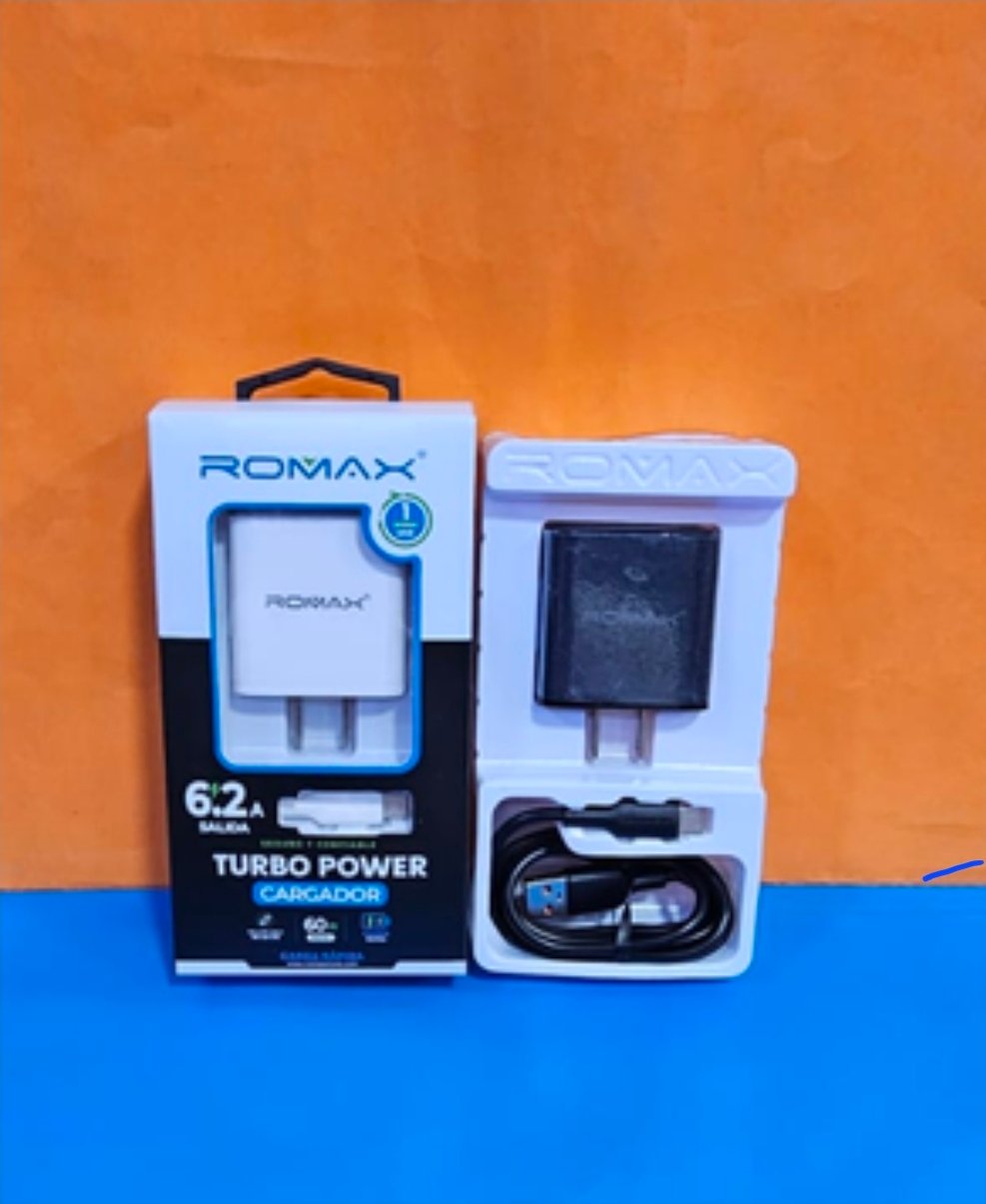 TCC0541 CARGADOR ROMAX C 6.2A 60W 