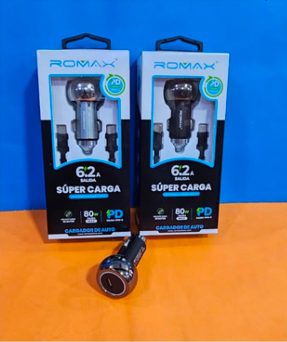 TCC0566 CARGADOR AUTO TOMAX PD