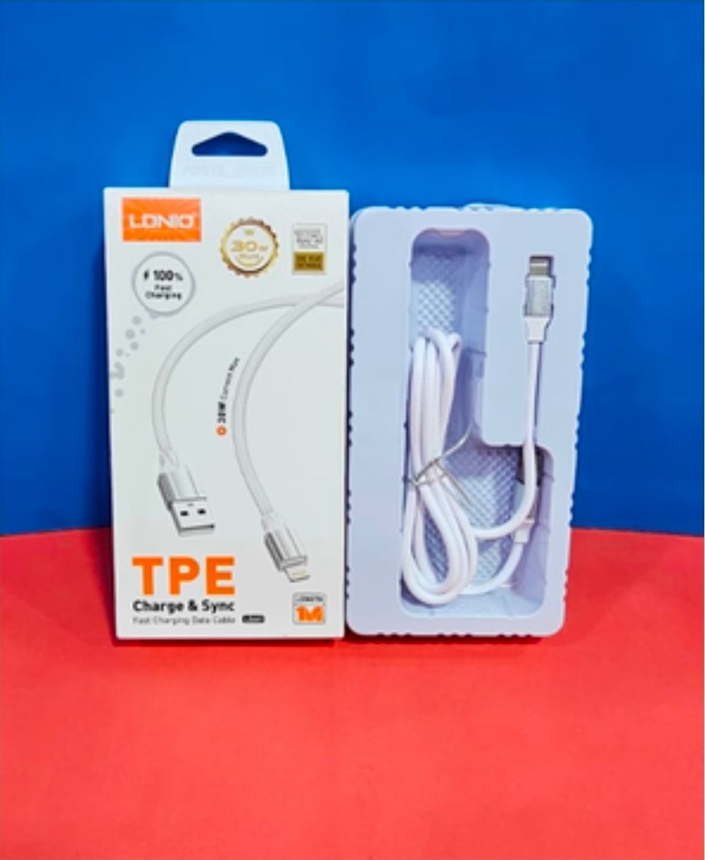 LS441 CABLE LDNIO USB A LIGHTNING 30W